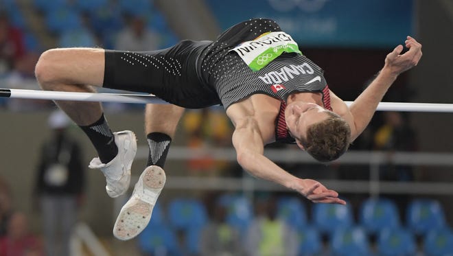 Derek Drouin Becomes First Iu Track Athlete To Win Individual Gold In 60 Years