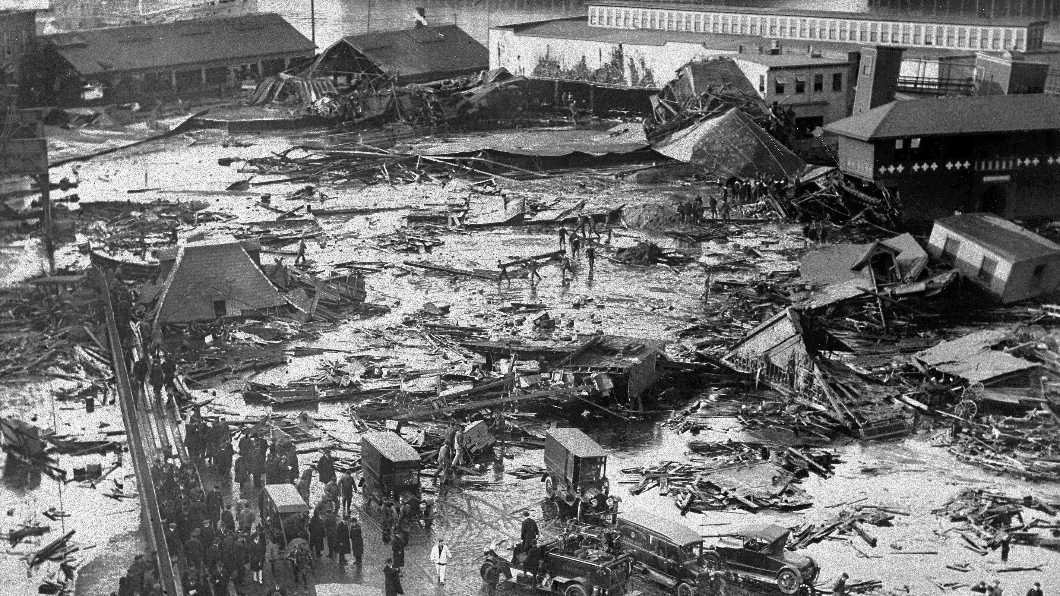 boston molasses flood photos