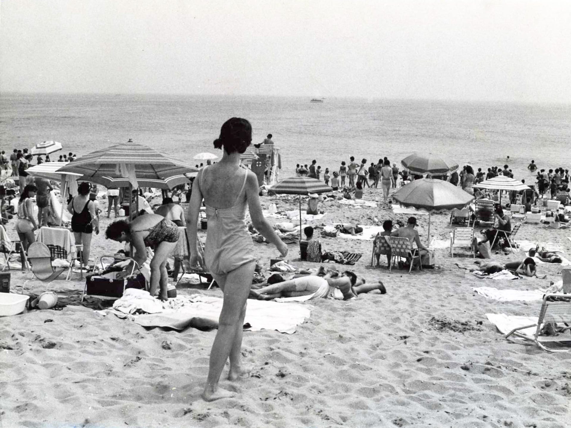 Sandy Hook Nj Beach In The 1960s