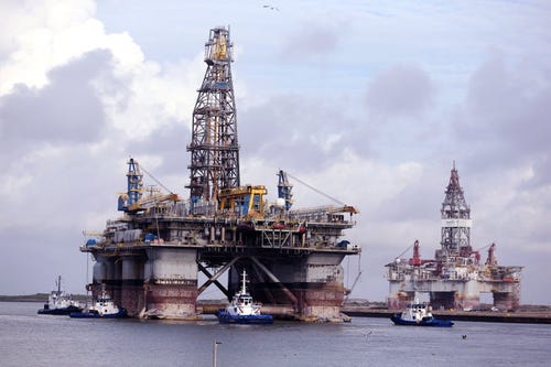 One of world’s largest oil rigs docked in Port Aransas