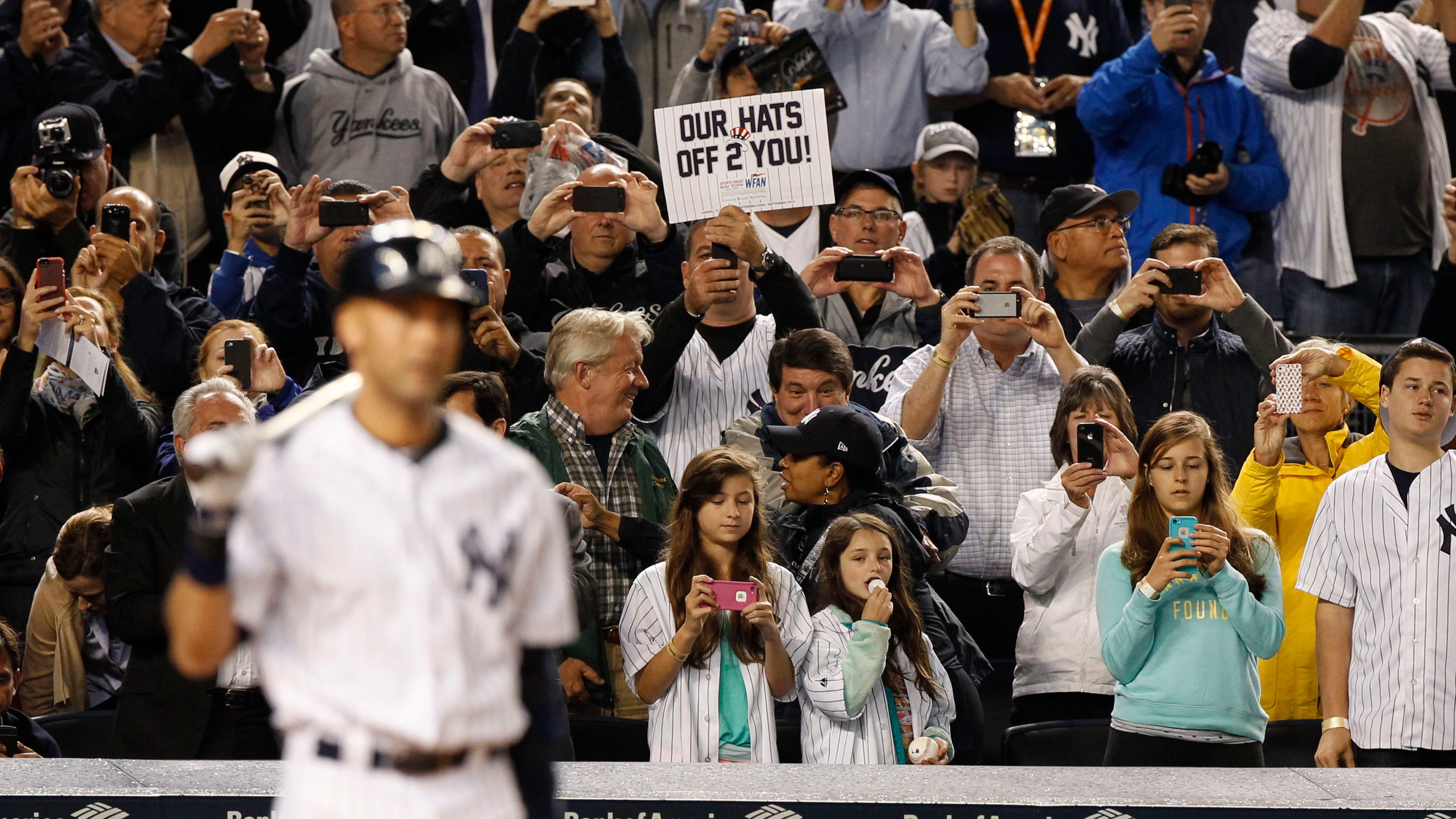 New York Yankees Fans Flock To Derek Jeter’s Last Game