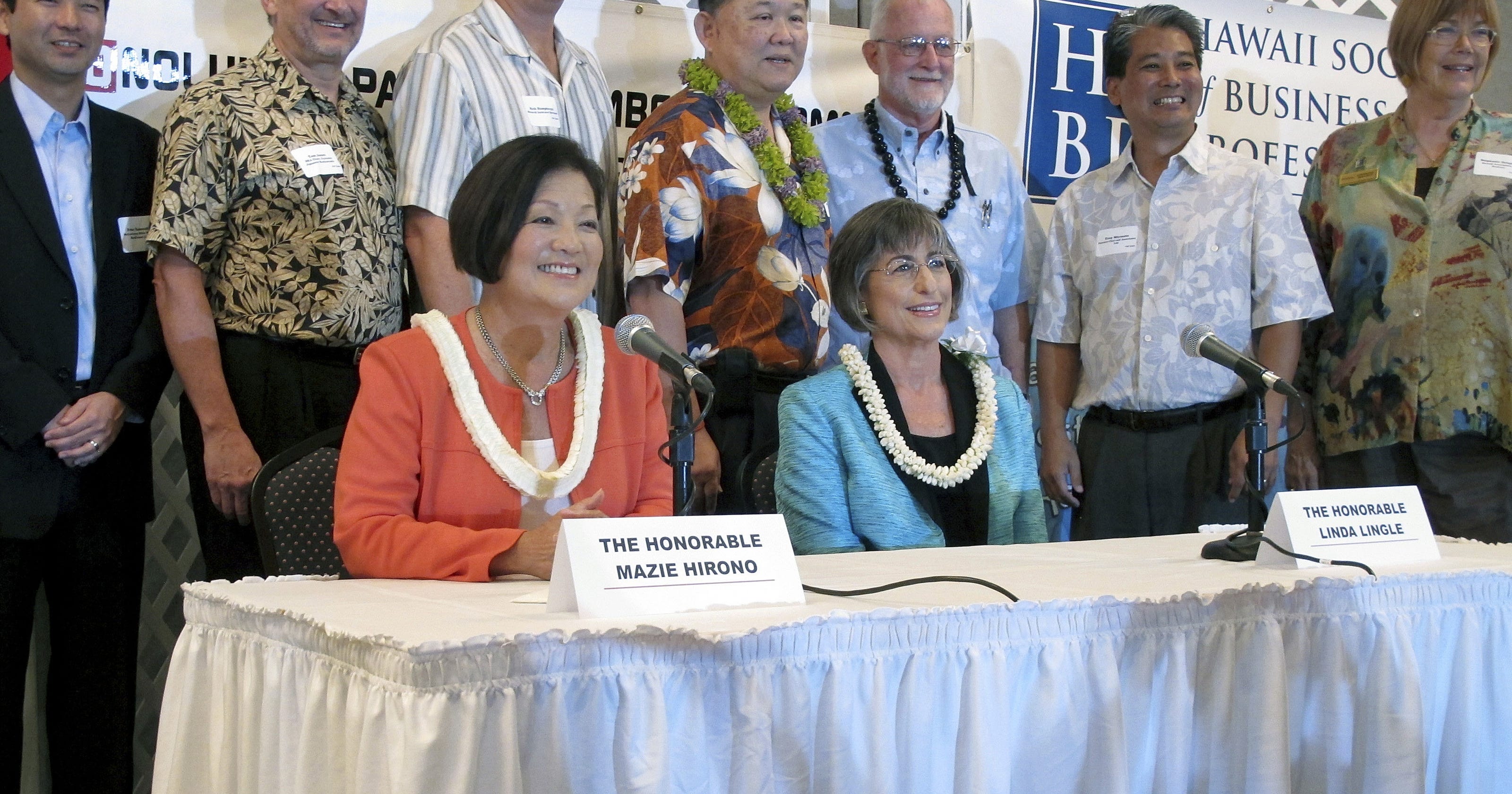 Mazie Hirono Becomes Hawaii S First Female Senator   Ap Us Senate Hawaii Debate 16 9 