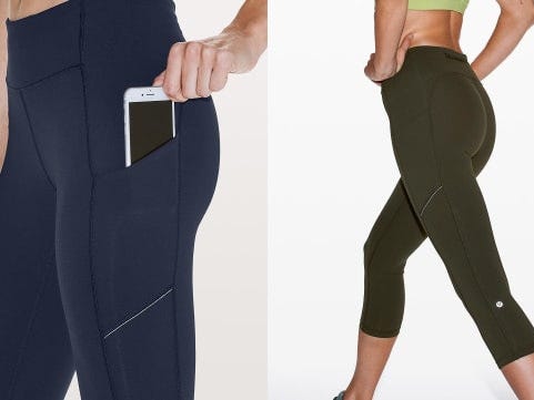 basic black lululemon leggings