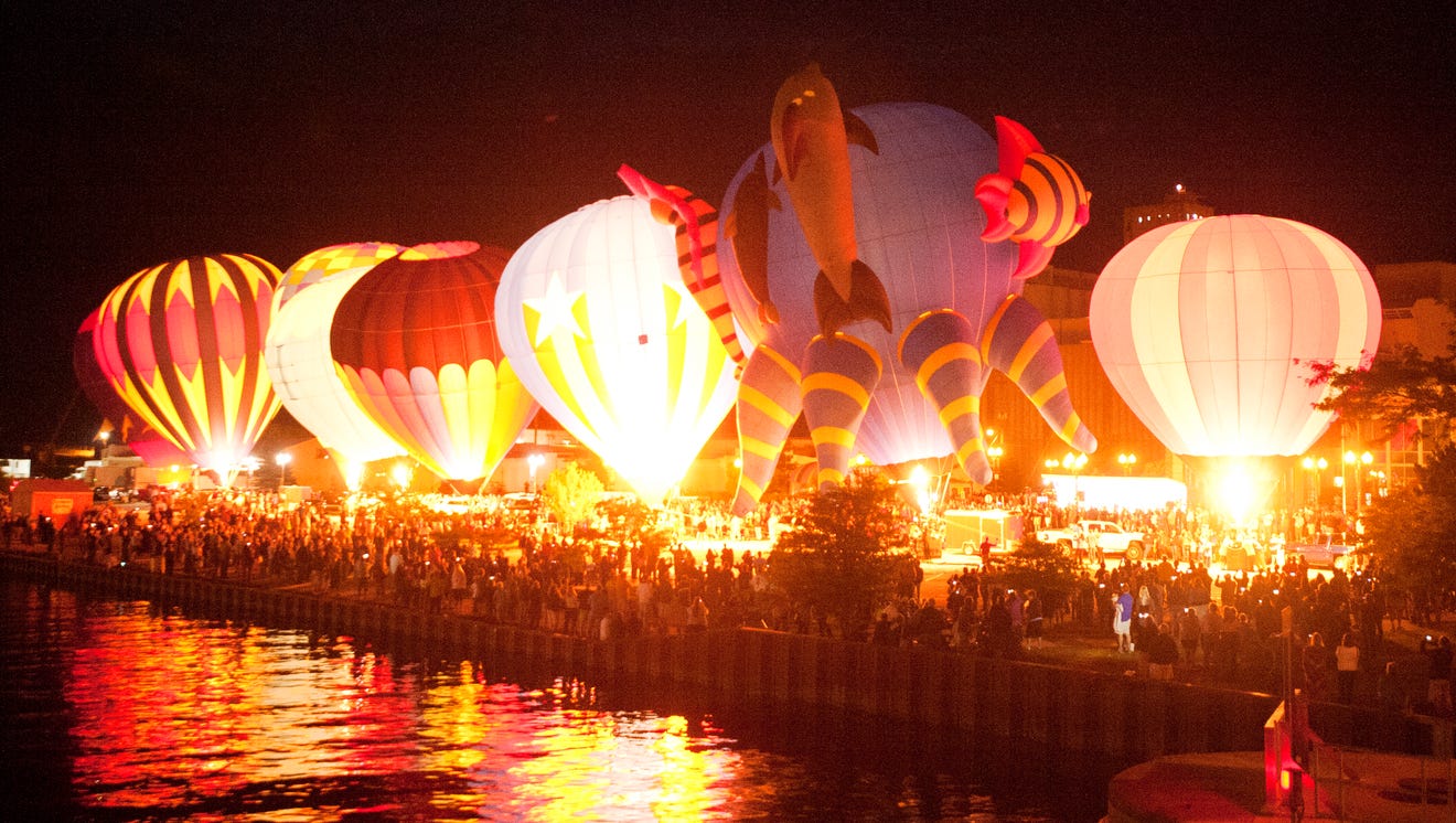 Lakeshore Balloon Glow, pioneering fun among Manitowoc todo's