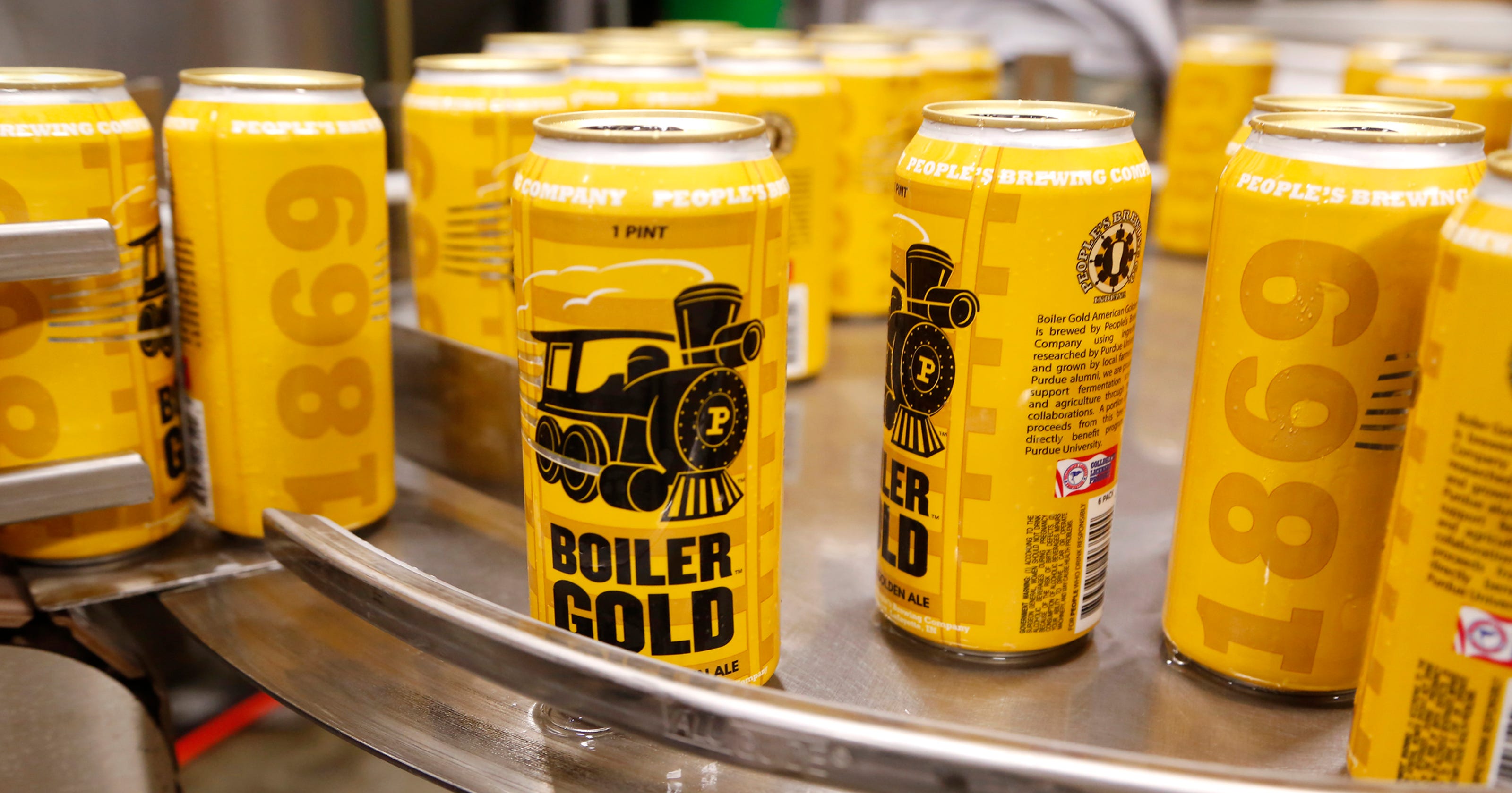 Bangert Purdue taps Boiler Gold, its first signature beer