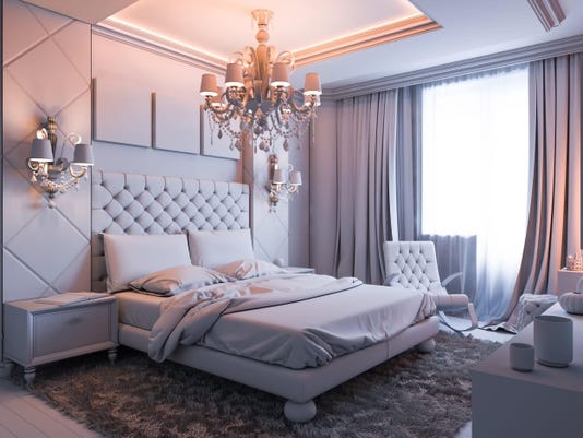 Blending Designs To Create A Couples Bedroom