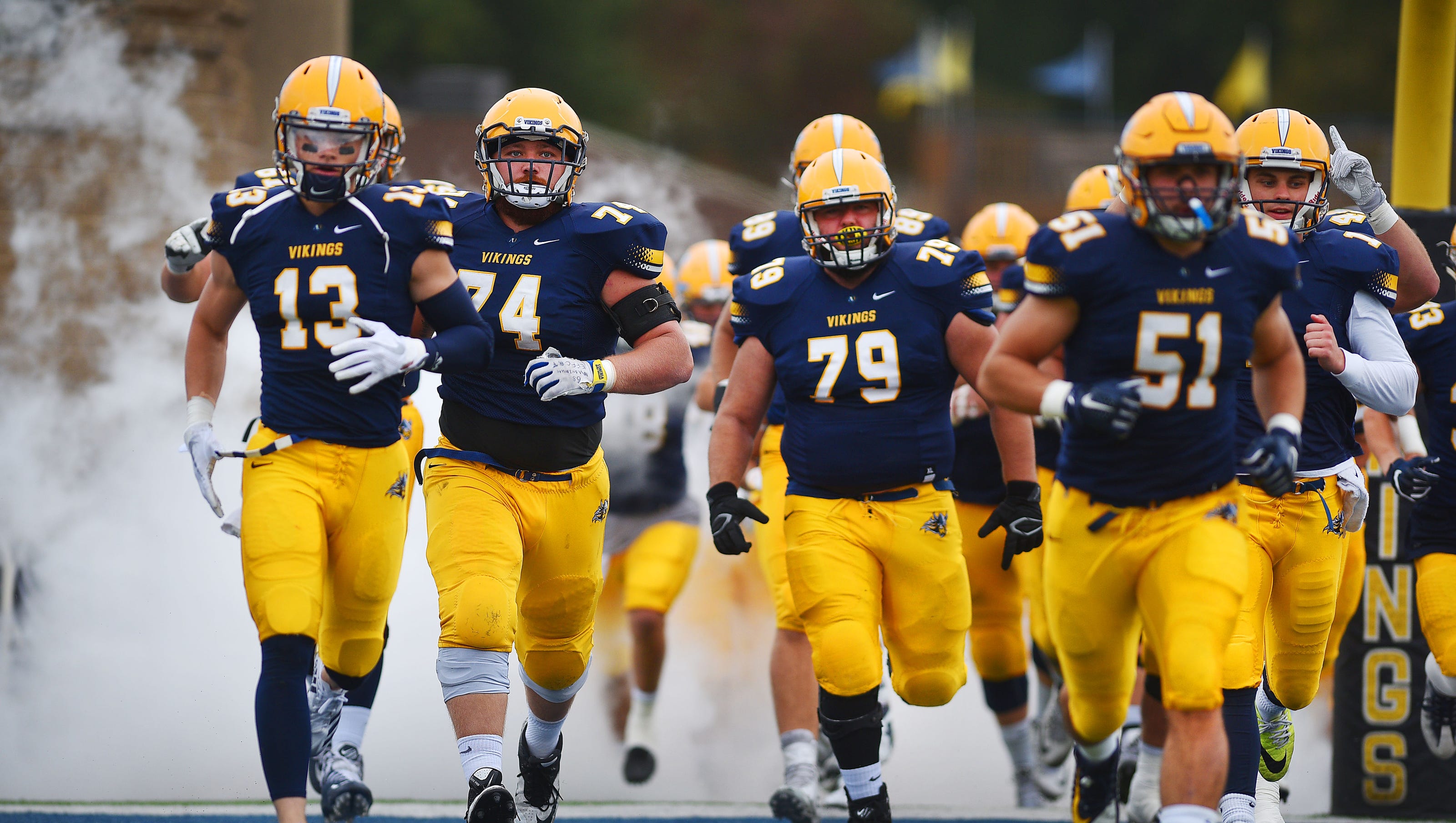 Augustana football offensive line: Vikings want to get even better