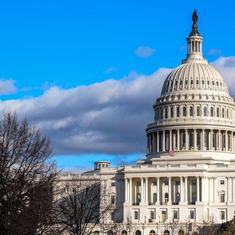 The U.S. Capitol building.