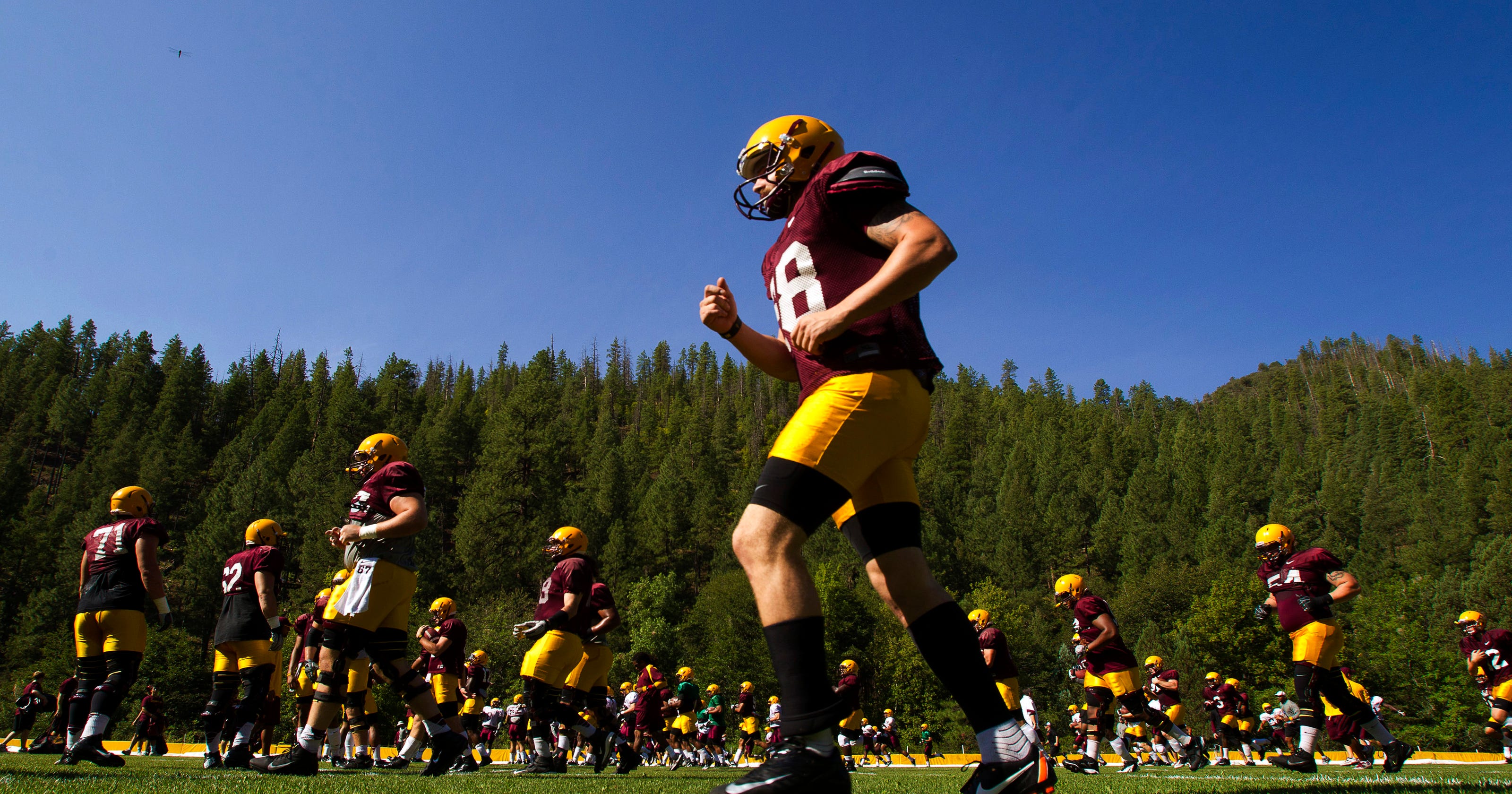 ASU football returns to training camp after renovations