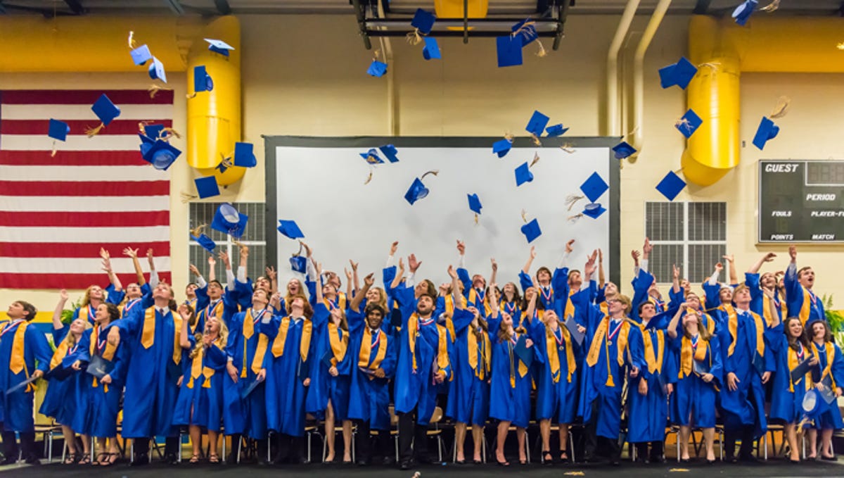 Merrol Hyde Magnet School graduation