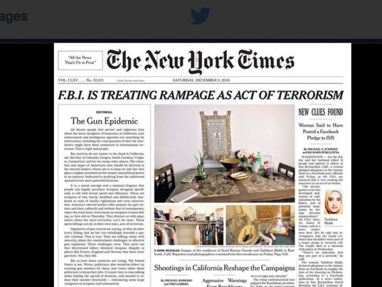 nytimes today
