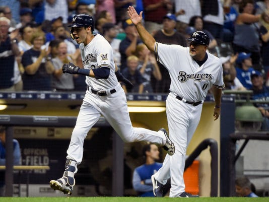   MLB: Los Angeles Dodgers at Brewers Milwaukee 