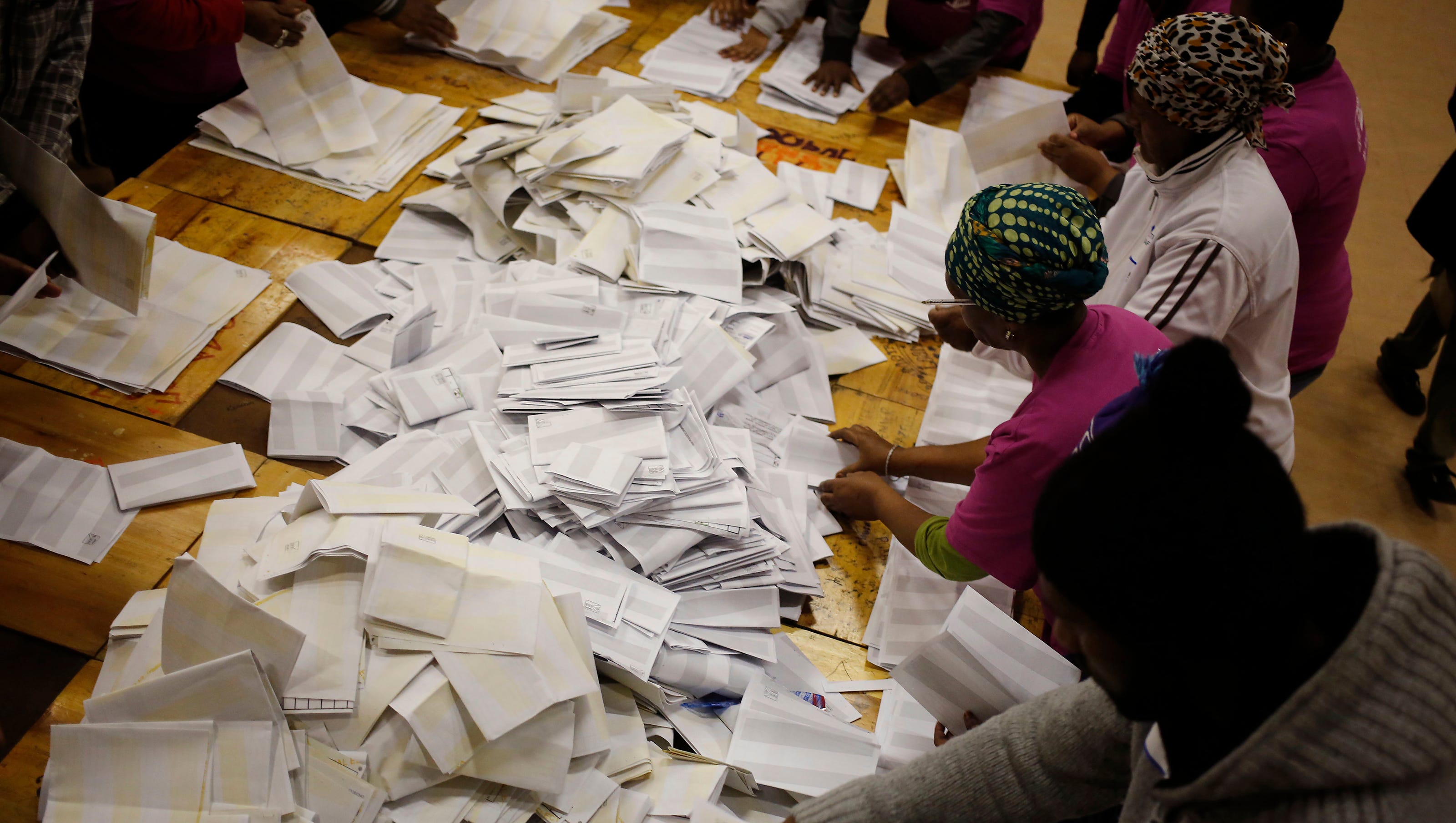 Early Results Show Anc In Lead In Sa Vote