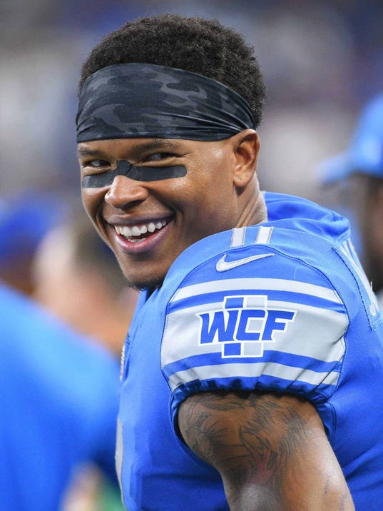 No fun league no more: Detroit Lions' Marvin Jones double dutches