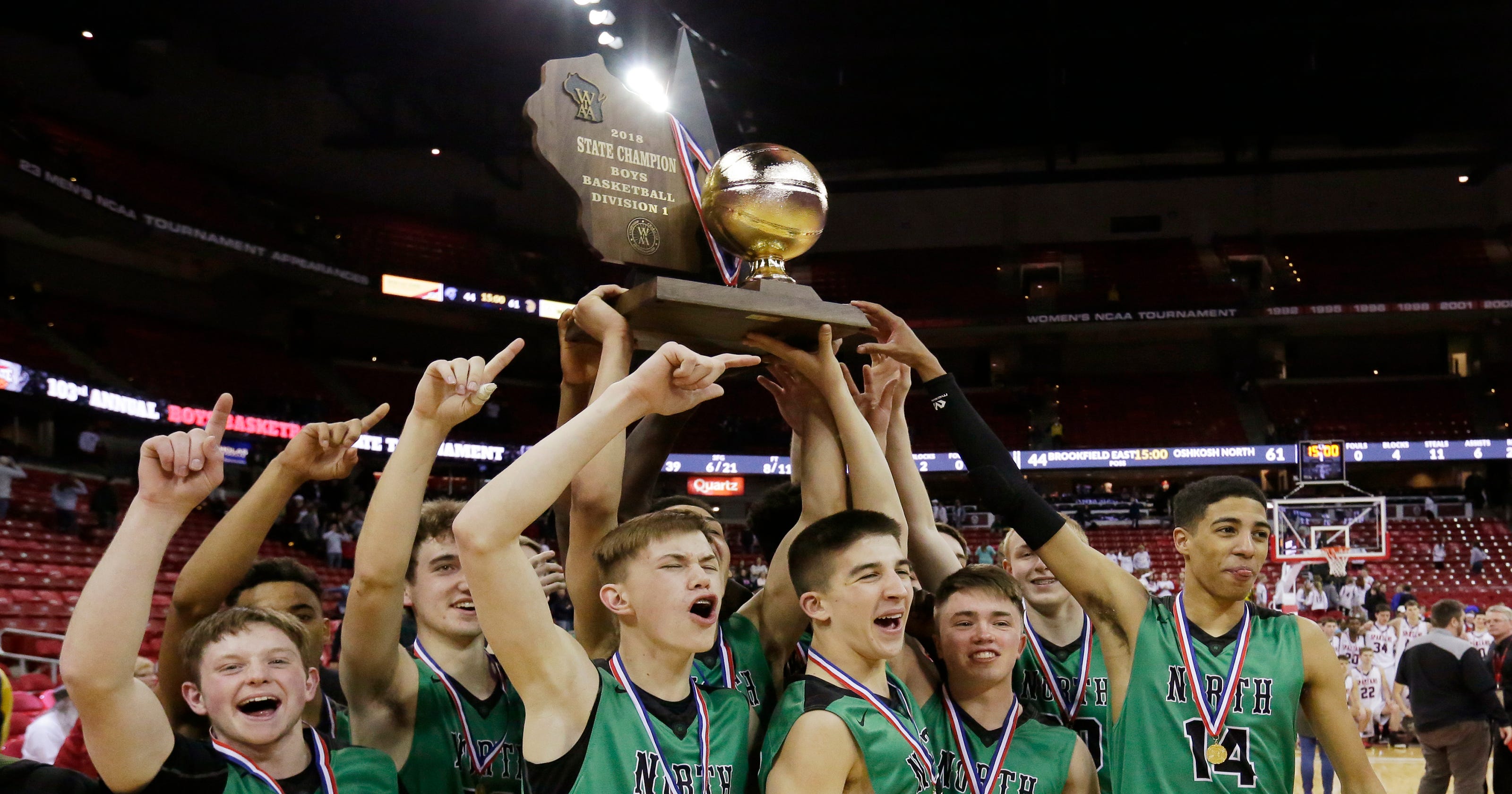 WIAA basketball Five state champions crowned