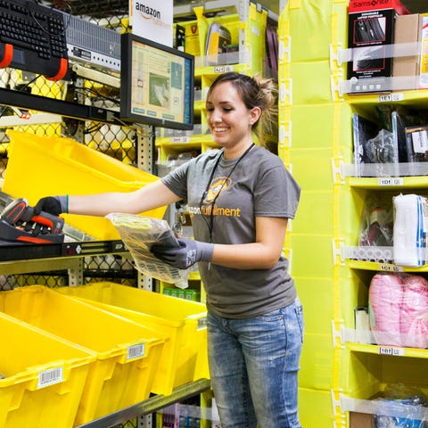 Amazon plans to hire 100,000 more workers.