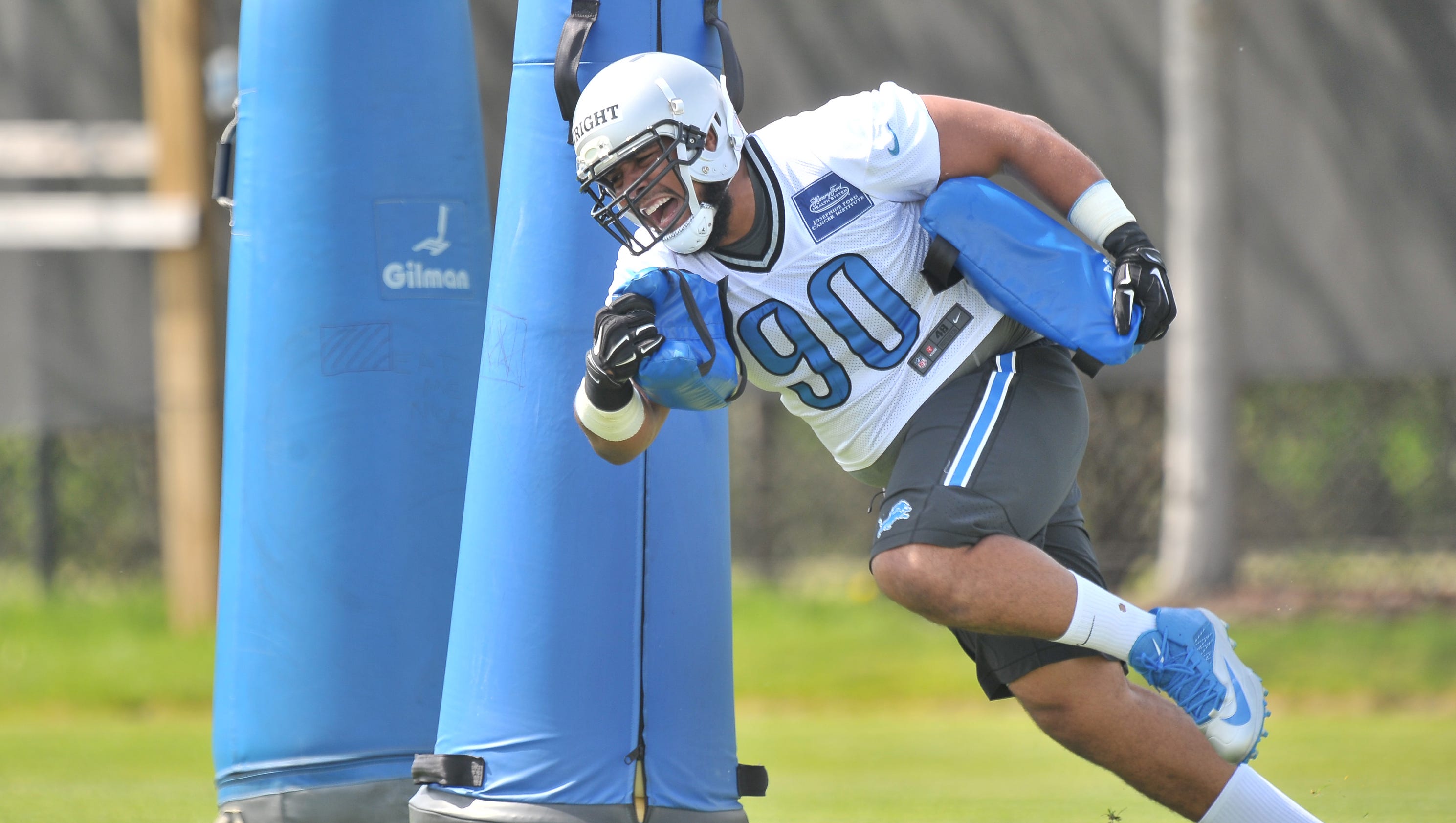 Lions rookie minicamp, Day 2