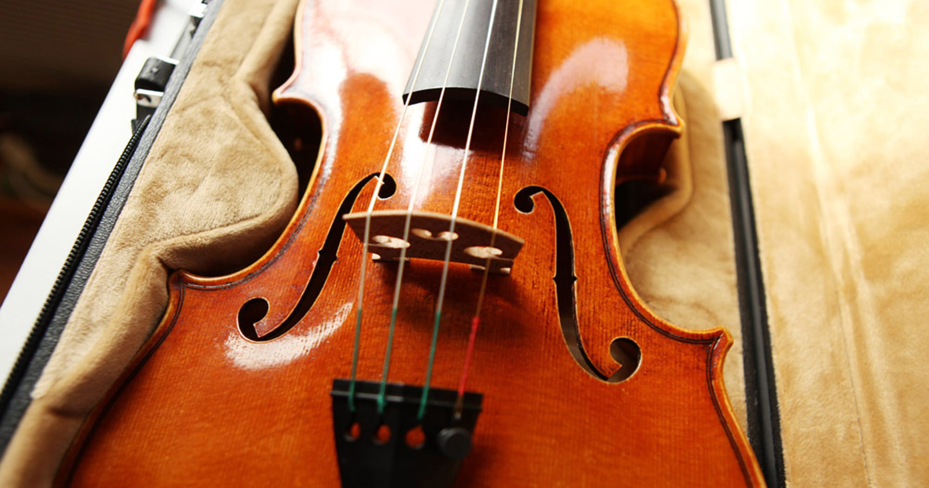 Violin maker Damon Gray wins silver for sound in prestigious contest