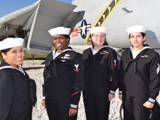 Navy Women Fitted With Dixie Cup Hats in Outfit Overhaul for Gender ...