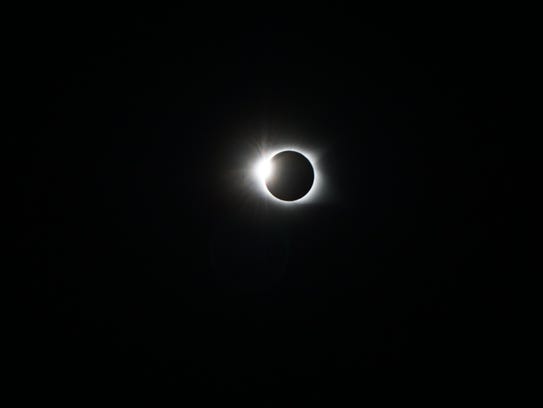 Sun and moon put on a show in WNC for total solar eclipse