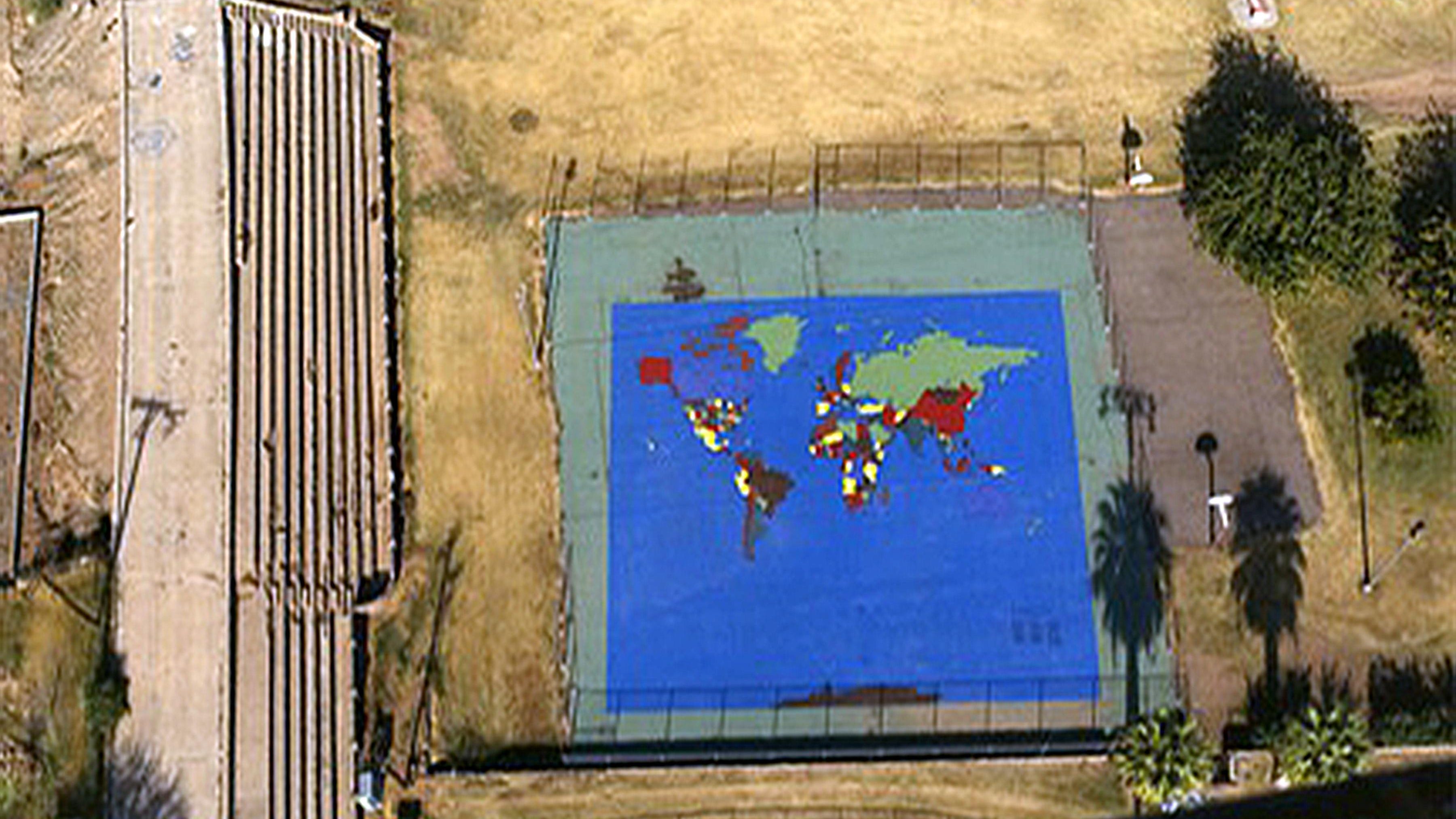 What Is The Biggest Map In The World How "The World's Largest Map" Was Built In Tempe