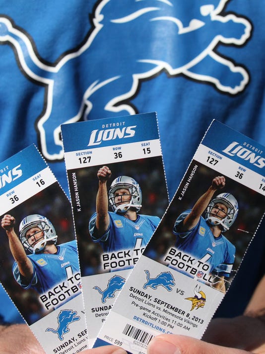 Detroit Lions fans sue stop ticketing us for reselling our tickets