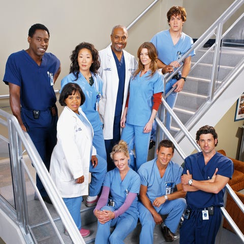 "Grey's Anatomy" with Isaiah Washington, Chandra...