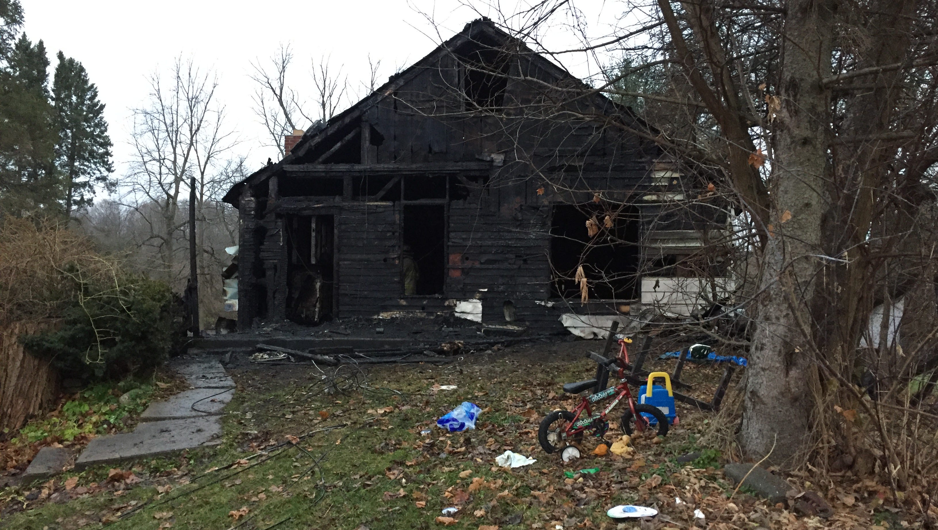 AFTER THE FIRE: 2 Children Remain Hospitalized