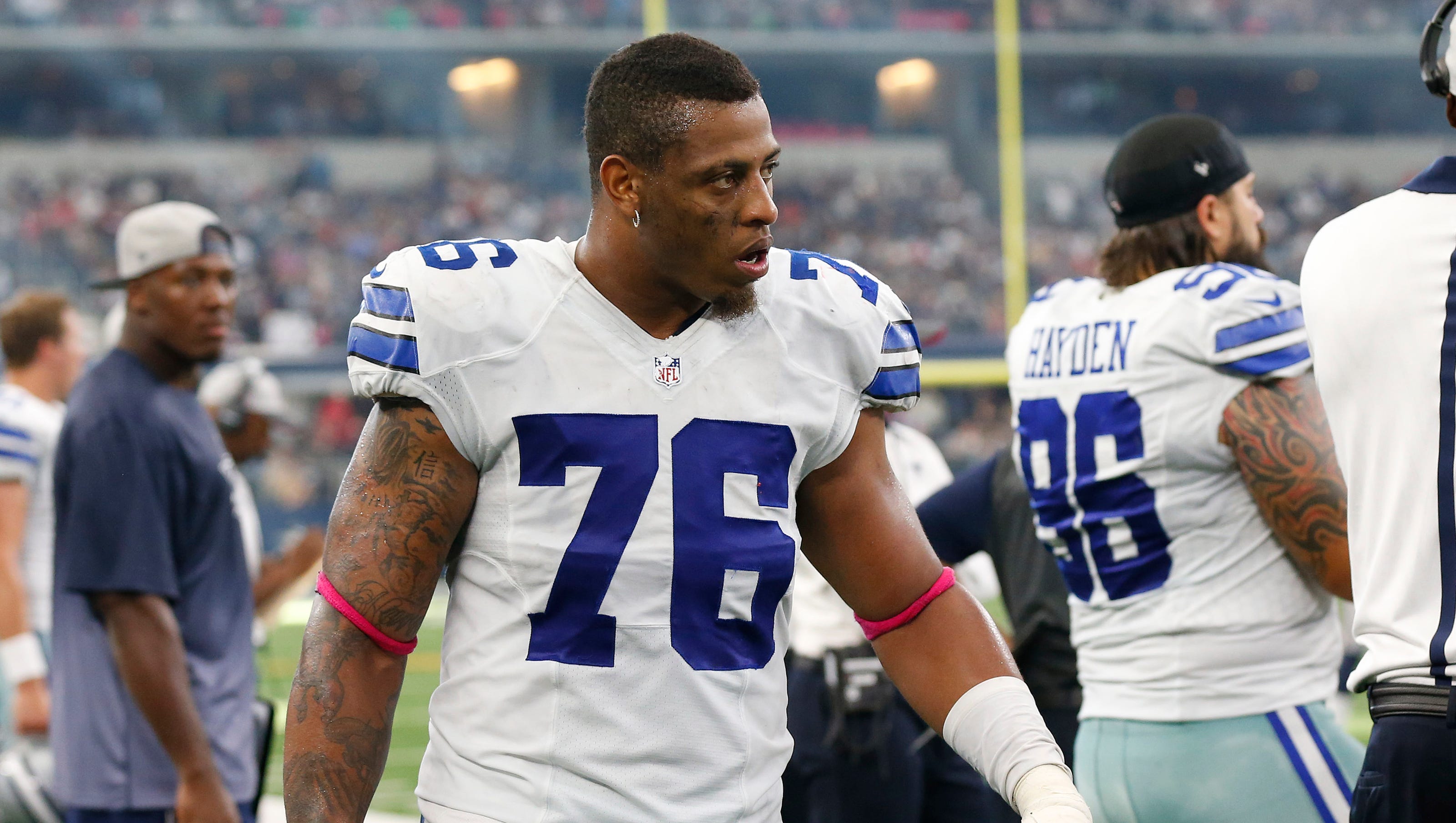 Greg Hardy tests Cowboys' patience with latest antics