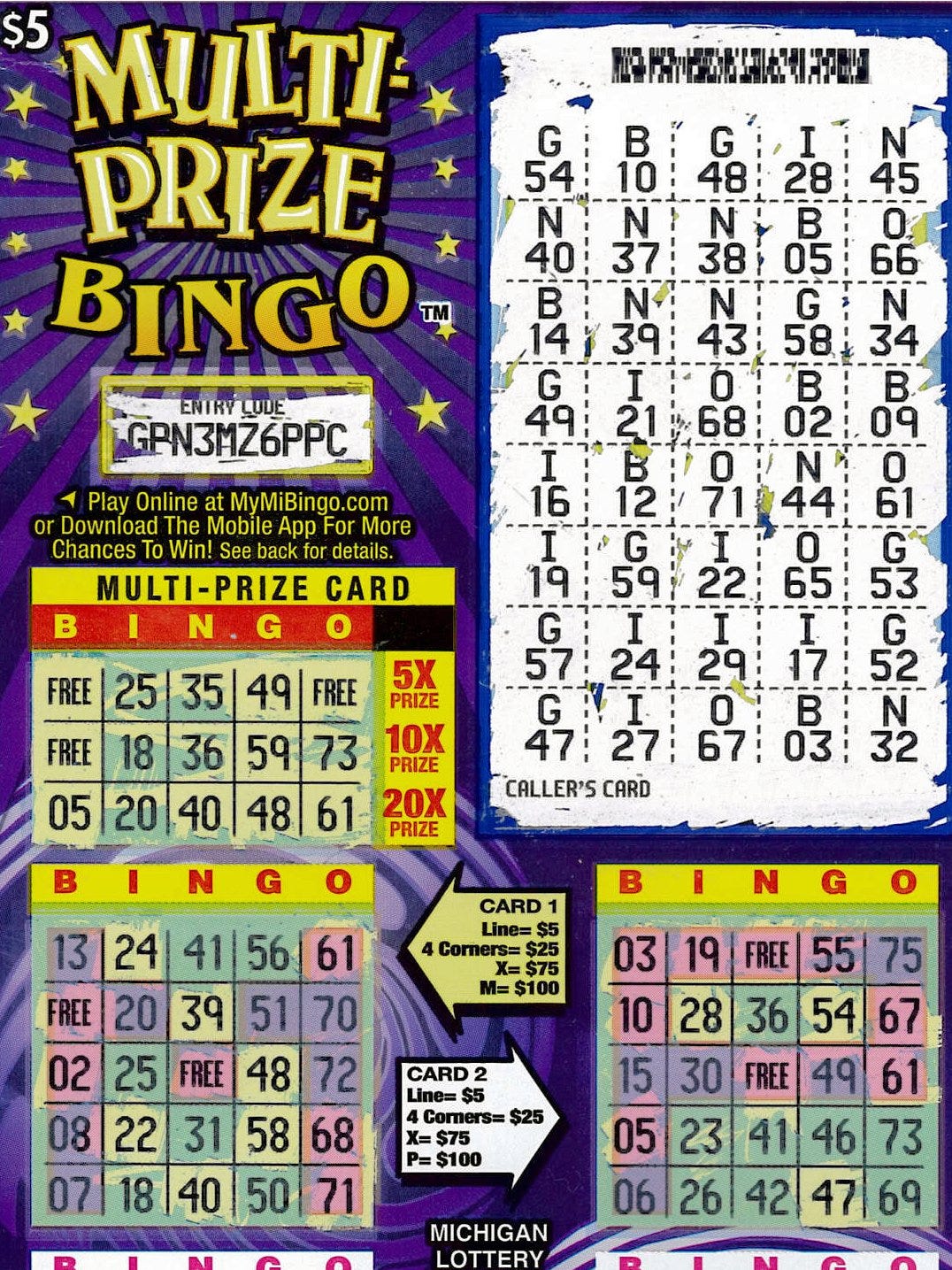 bingo second chance winners michigan dates 2018