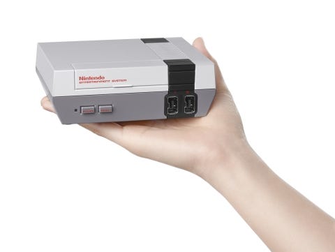 The mini collector's edition NES.