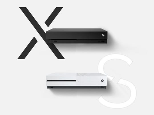 O Xbox One X e o Xbox One S.