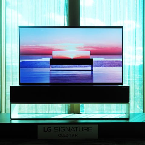 The R9—a rollable OLED TV that unfurls from inside