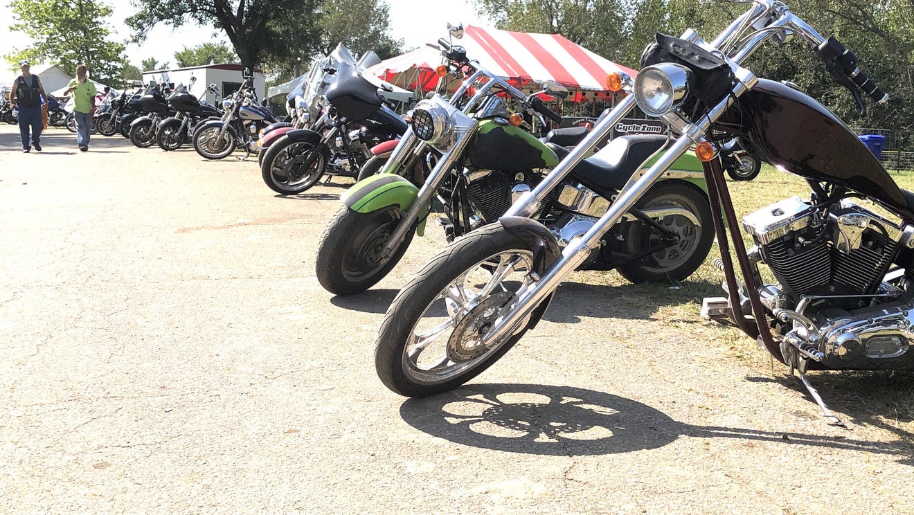 Attendance revs up at annual motorcycle rally