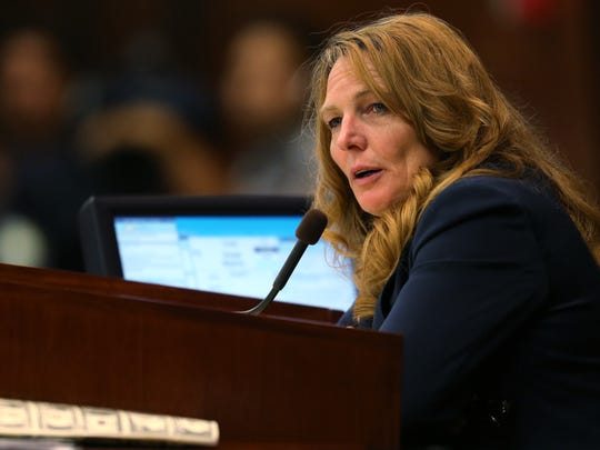 Assemblywoman Marilyn Kirkpatrick, D-North Las Vegas, is pictured in 2013.