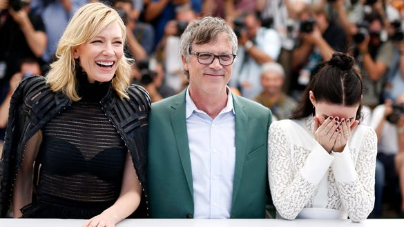 Tight Squeeze Cate Blanchett And Rooney Maras Surprising Director Butt Grab