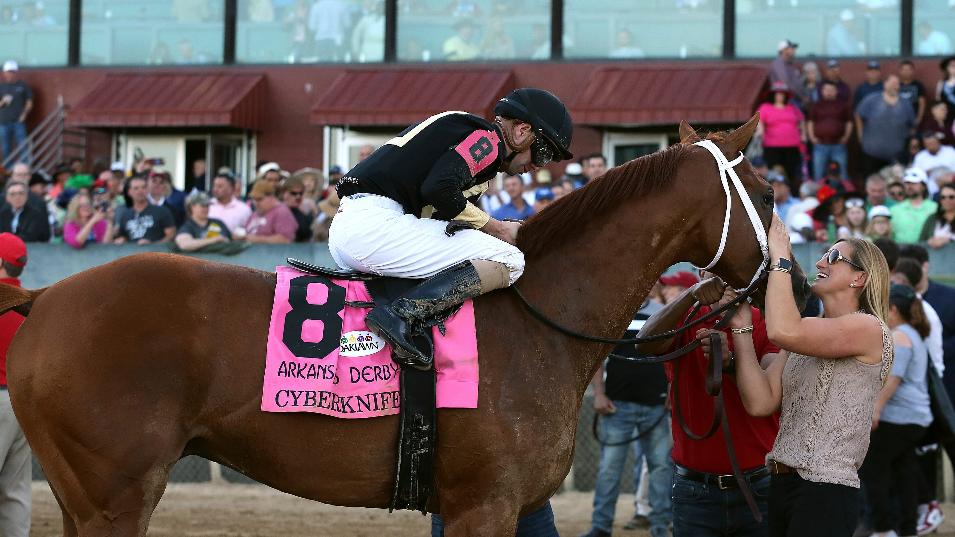 Cyberknife Derby horse's jockey, trainer, owner, bloodline, more