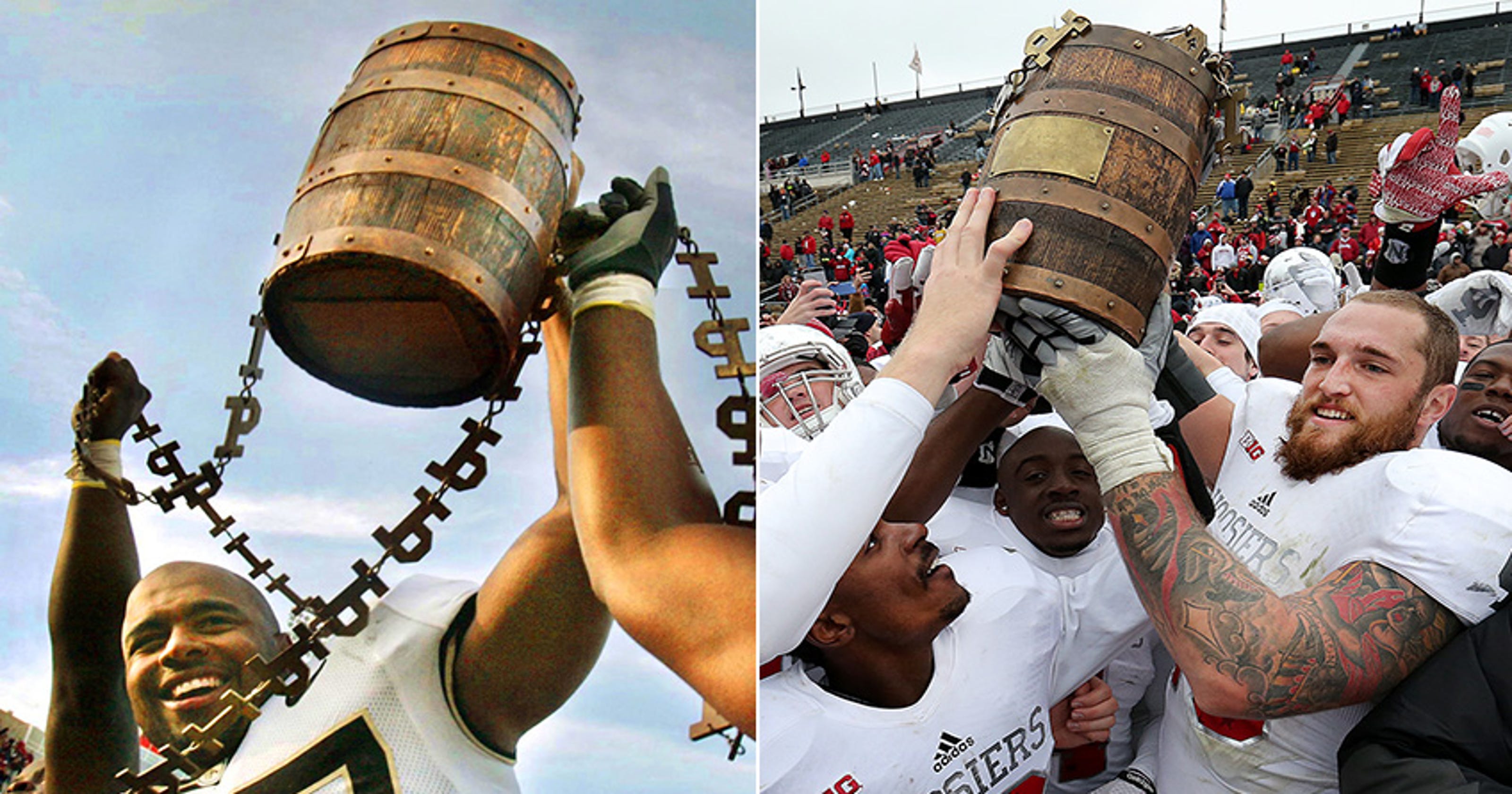 Old Oaken Bucket Most memorable IUPurdue football rivalry moments