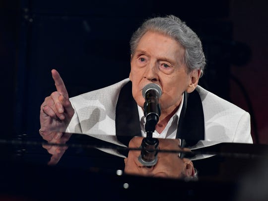 Jerry Lee Lewis performs at the homage in his honor
