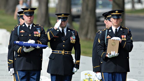 Medal of Honor nominee McGinnis laid to rest