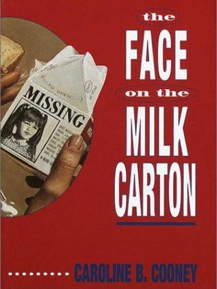 the face on the milk carton series in order