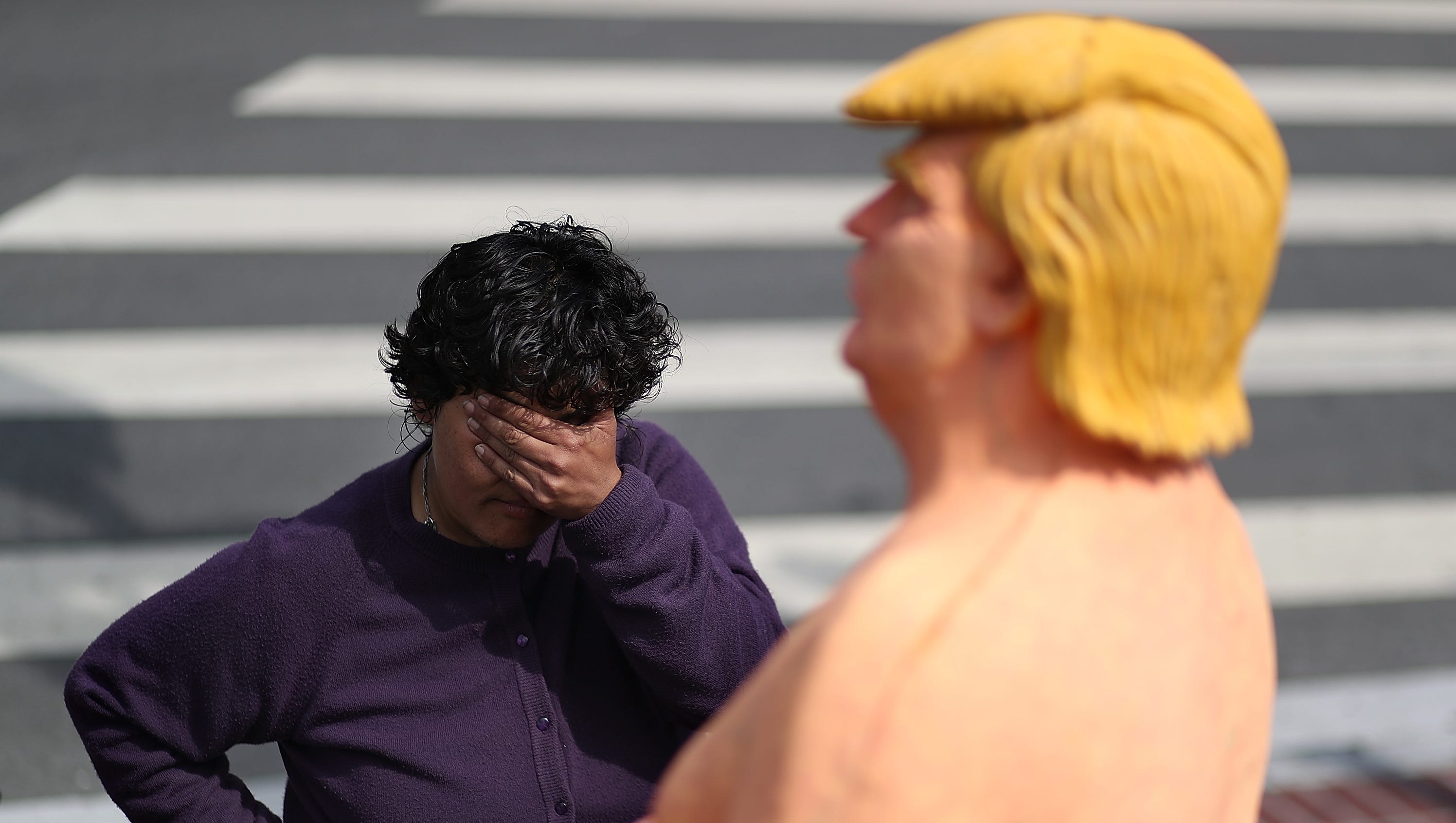 Naked Trump Statues Appear Around The Country   636071387990150083 GTY 591877232 