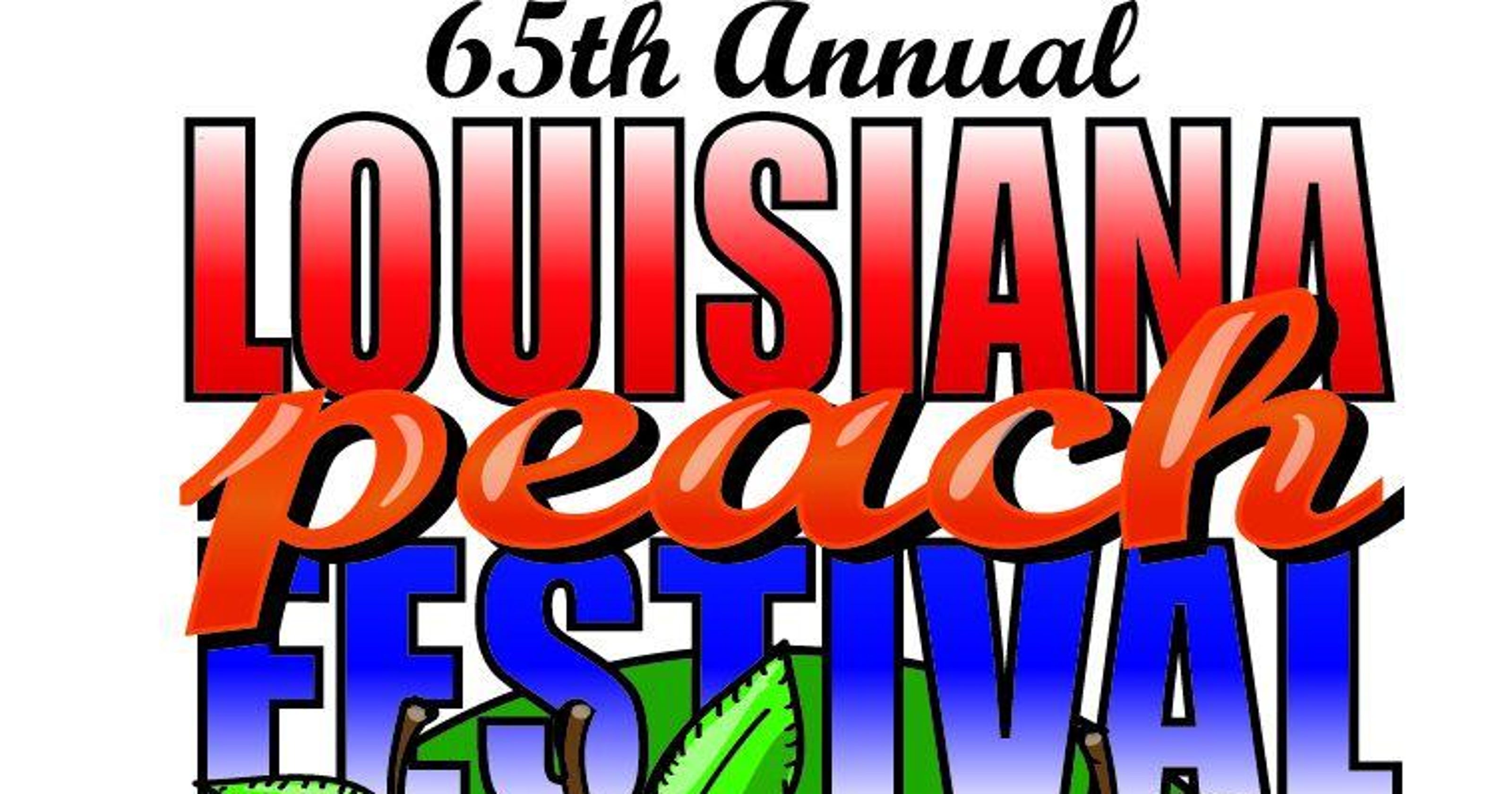 Louisiana Peach Festival June 2627 in Ruston