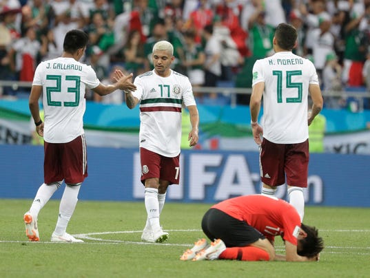World Cup standings for Group F: Mexico advance, Germany out