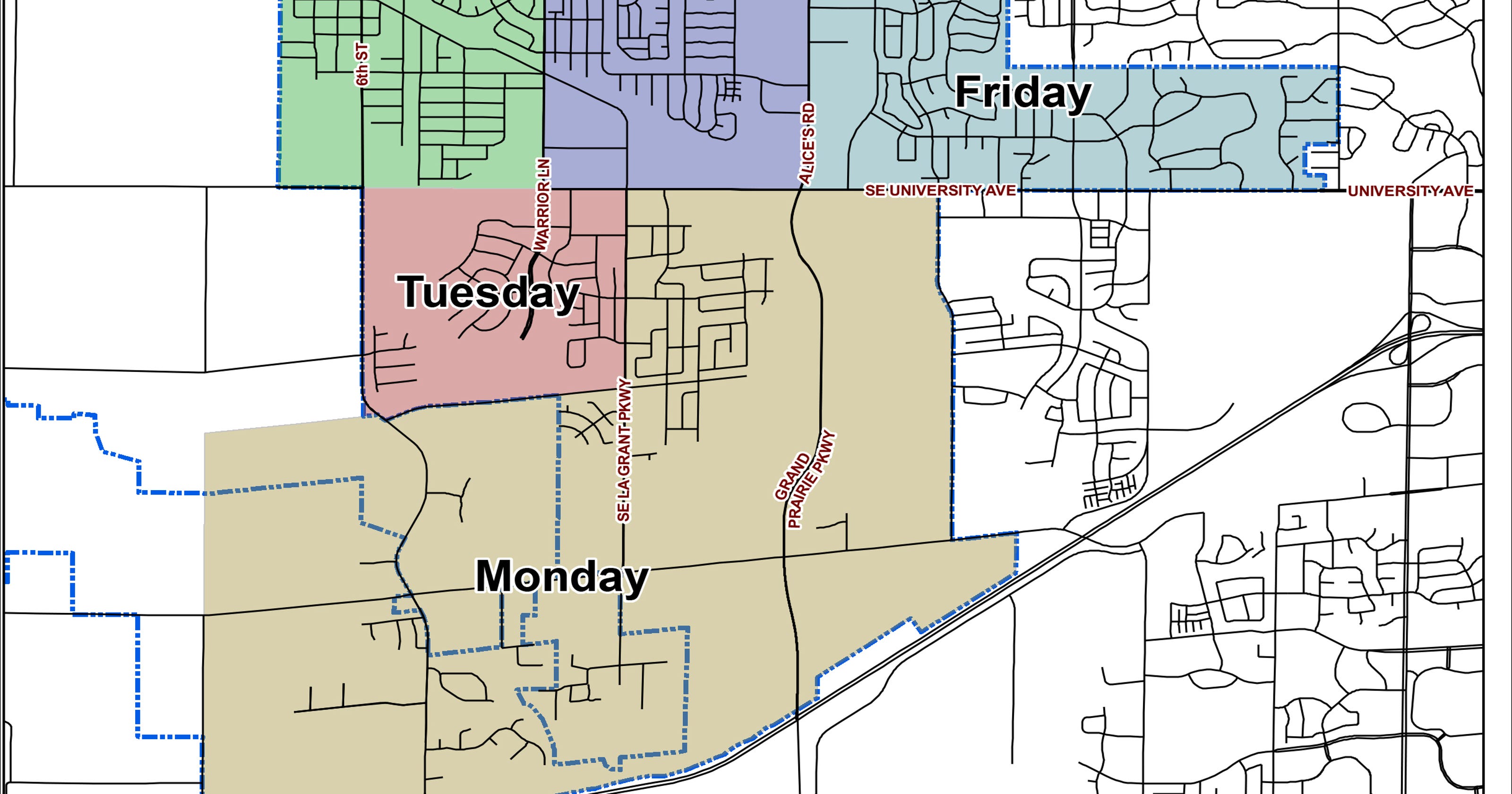 Waukee residents have new waste collection dates