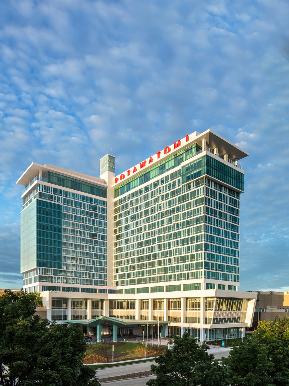 potawatomi hotel casino address