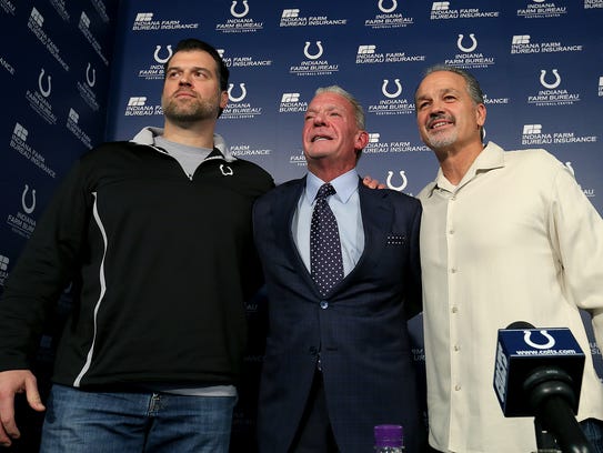 The Indianapolis Colts announce that head coach Chuck