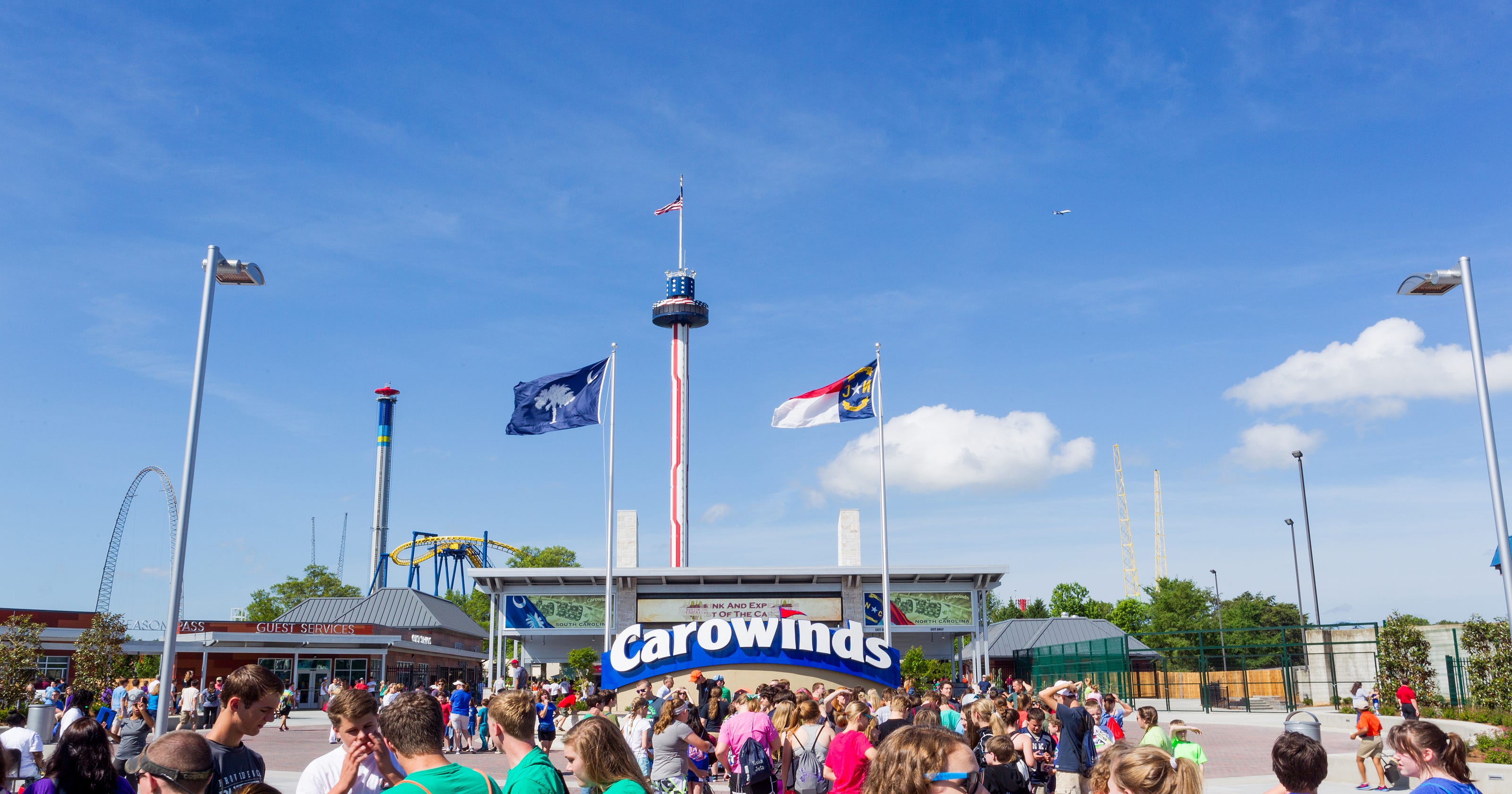 Carowinds opens with a new look