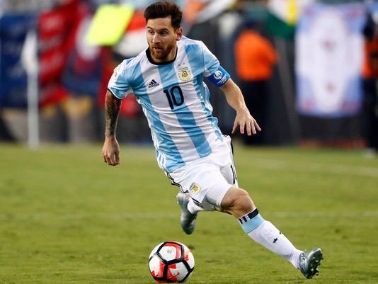 Argentina's Lionel Messi the obstacle in front of USA's Copa America ...