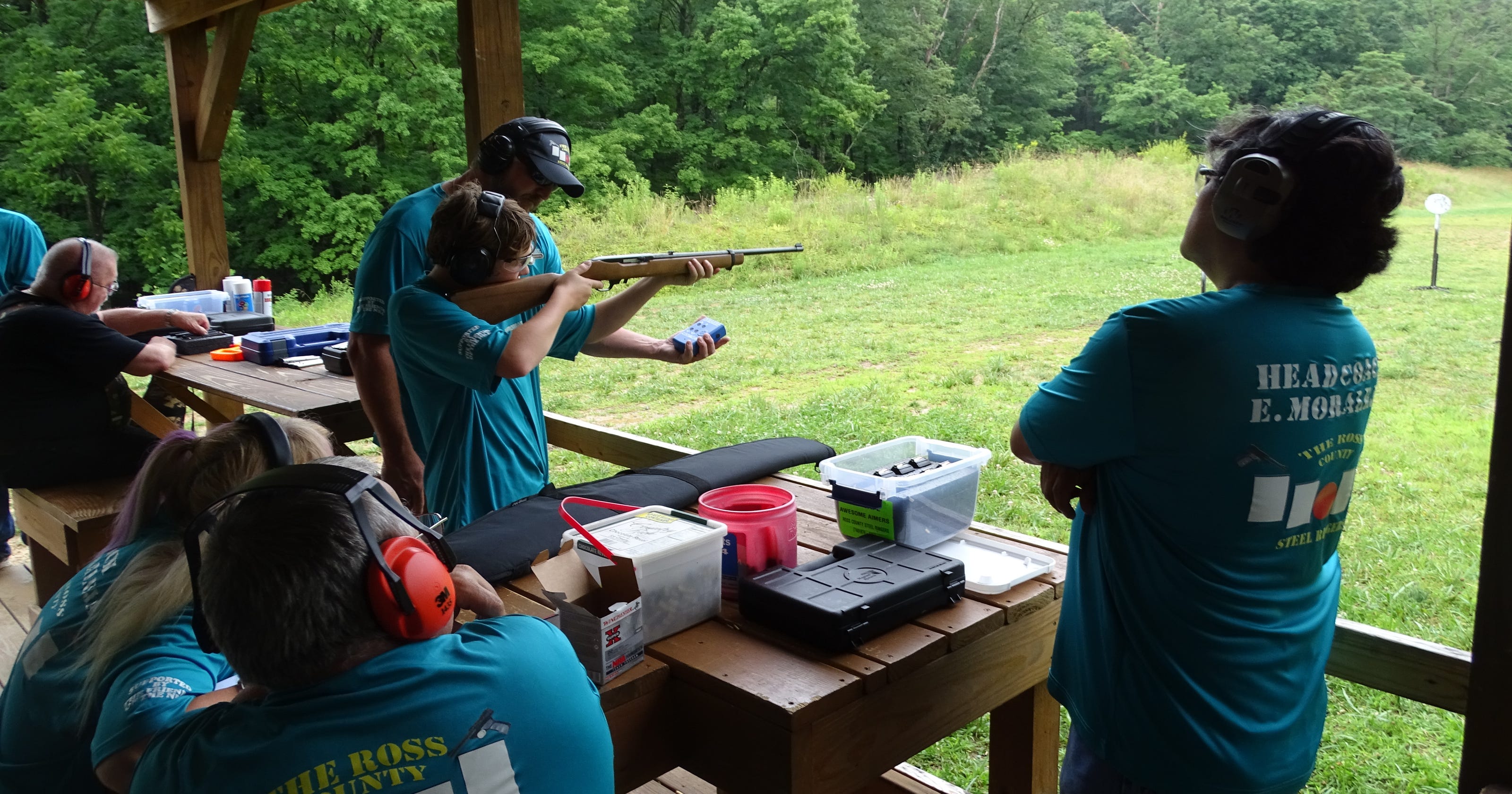 4 H club #39 s new shooting team took first at competition